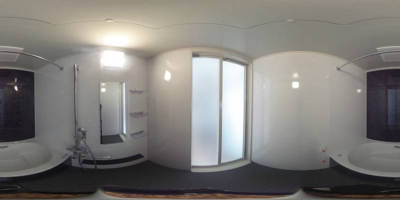 パノラマ画像バスルーム