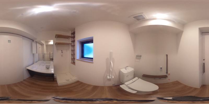 パノラマ画像トイレ