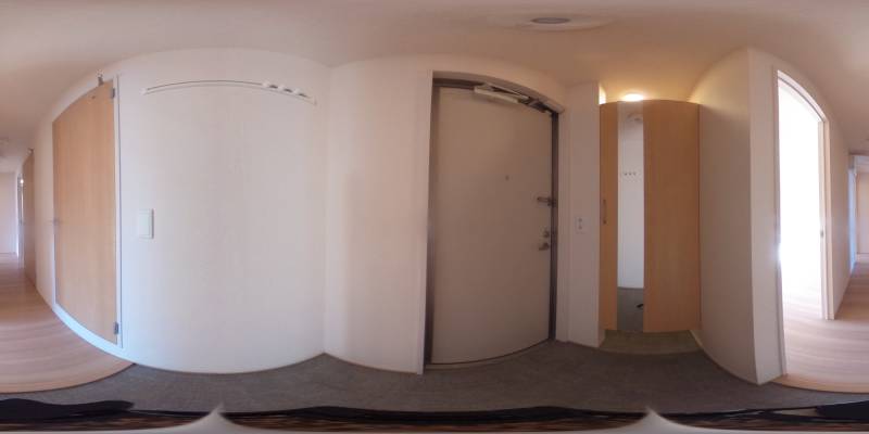 パノラマ画像玄関