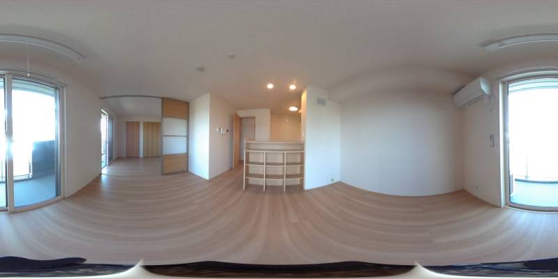 パノラマ画像リビング