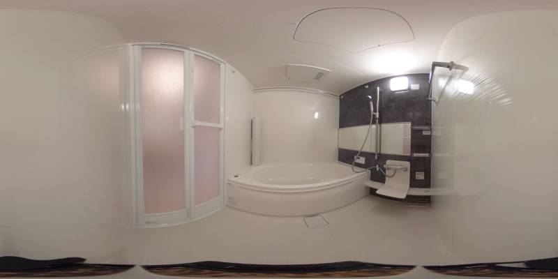 パノラマ画像バスルーム