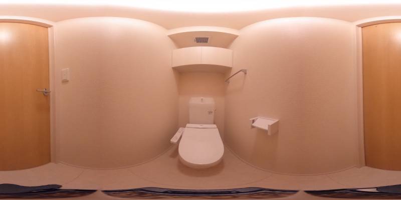 パノラマ画像トイレ