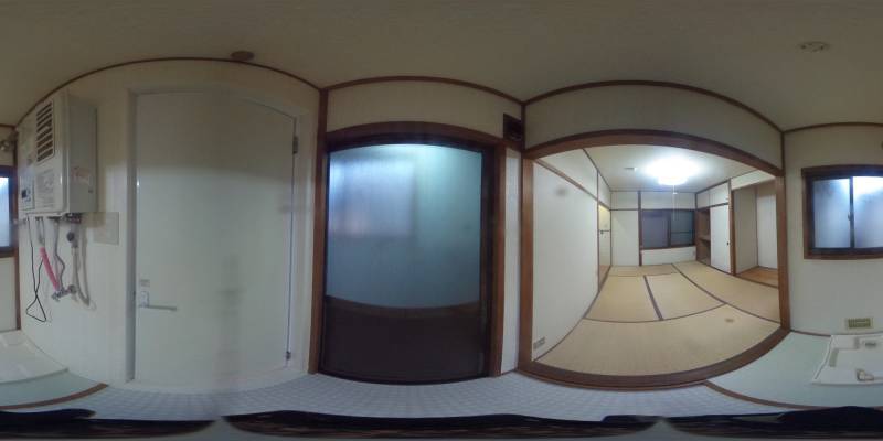 パノラマ画像玄関