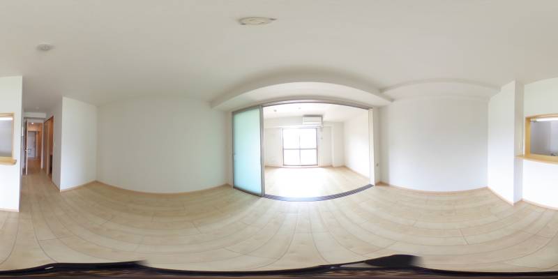 パノラマ画像リビング