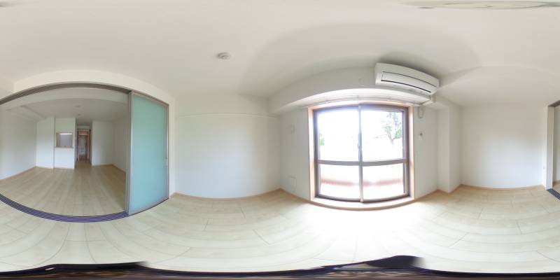 パノラマ画像洋室