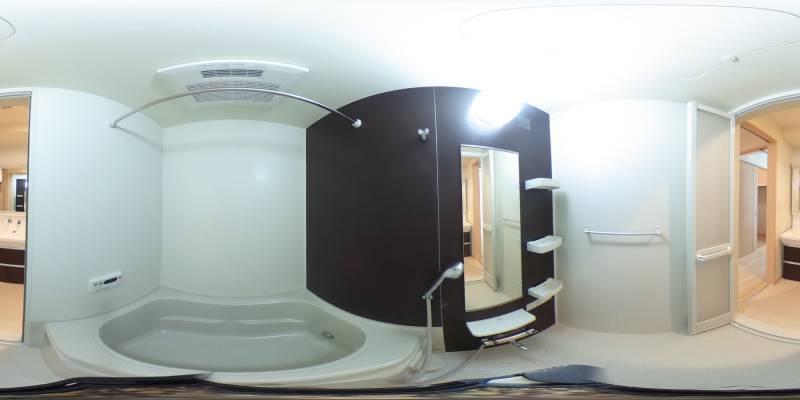 パノラマ画像バスルーム