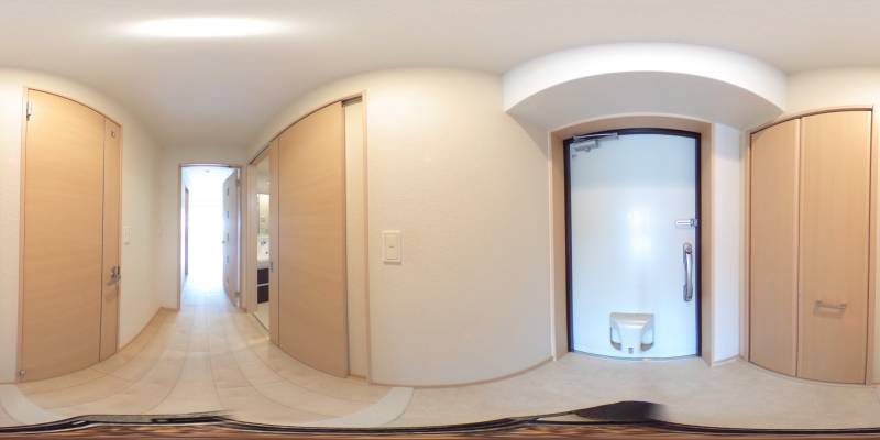 パノラマ画像玄関