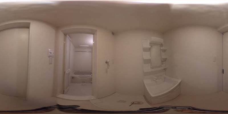 パノラマ画像洗面所