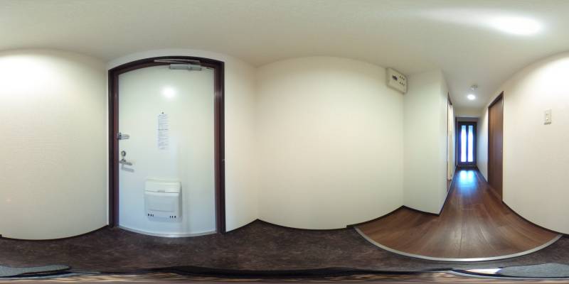 パノラマ画像玄関