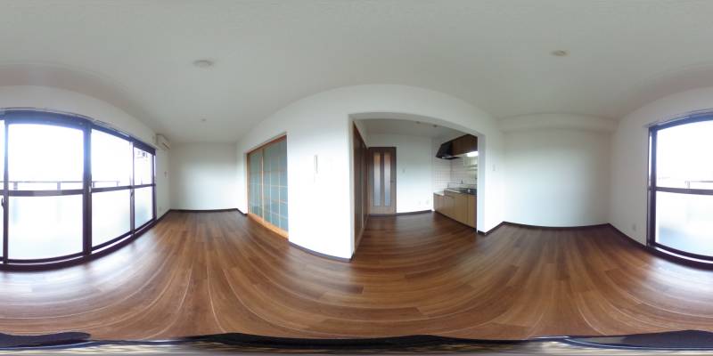 パノラマ画像リビング