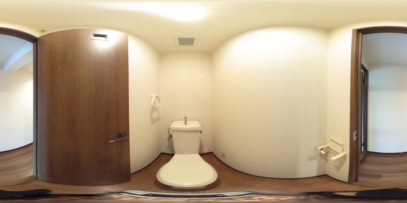 パノラマ画像トイレ