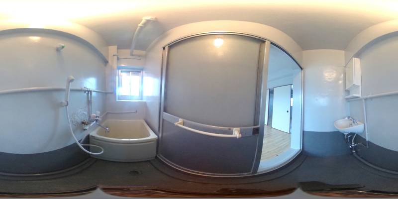 パノラマ画像バスルーム