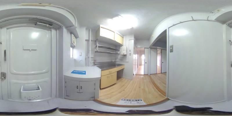 パノラマ画像玄関