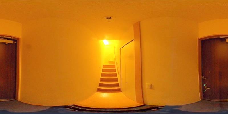 パノラマ画像玄関