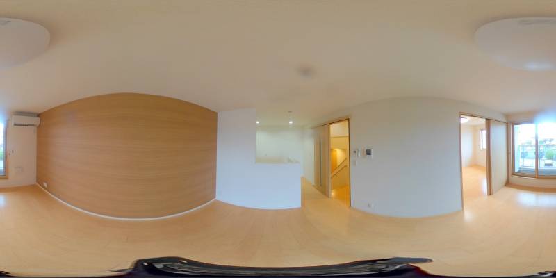 パノラマ画像リビング