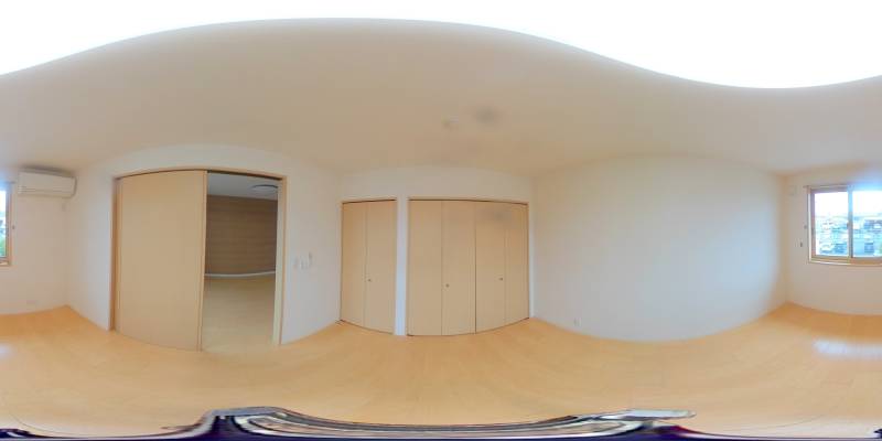 パノラマ画像洋室