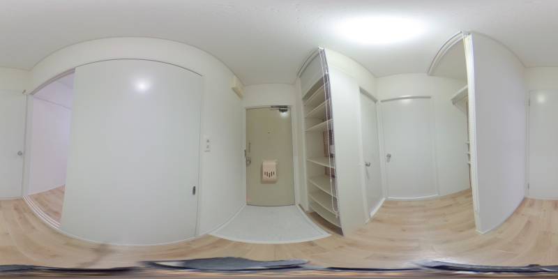 パノラマ画像玄関