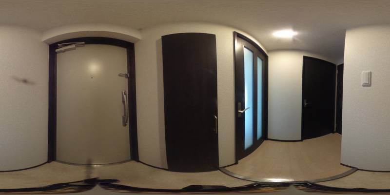 パノラマ画像玄関