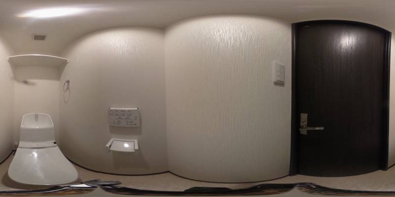パノラマ画像トイレ