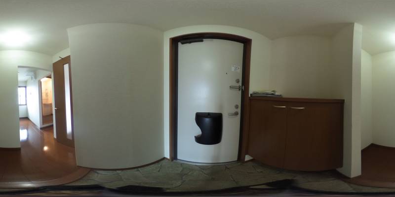 パノラマ画像玄関