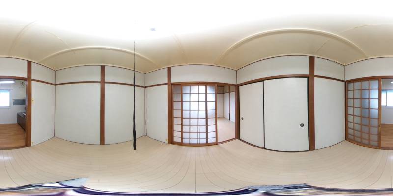 パノラマ画像洋室