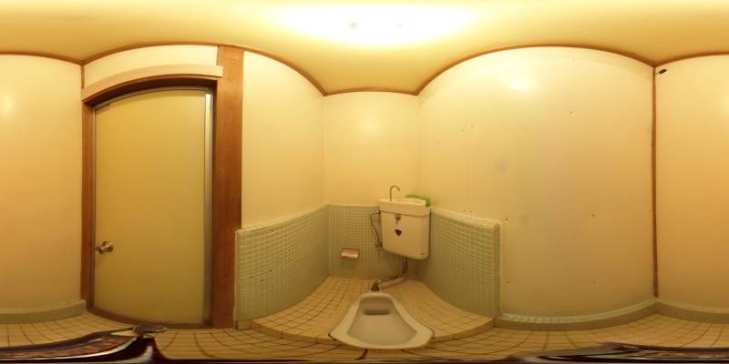 パノラマ画像トイレ