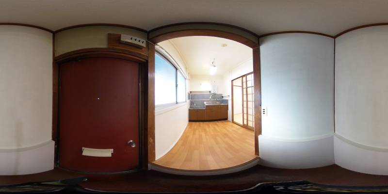 パノラマ画像玄関