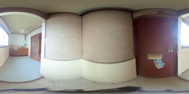 パノラマ画像玄関