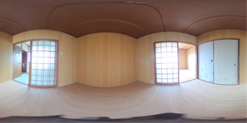 パノラマ画像洋室