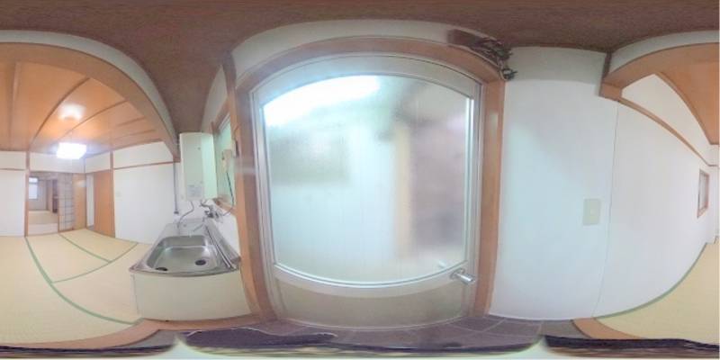 パノラマ画像玄関