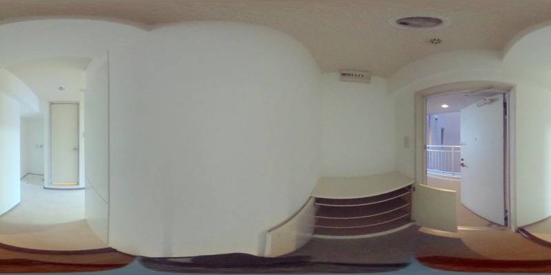 パノラマ画像玄関