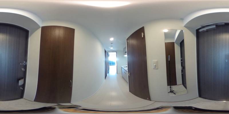 パノラマ画像玄関