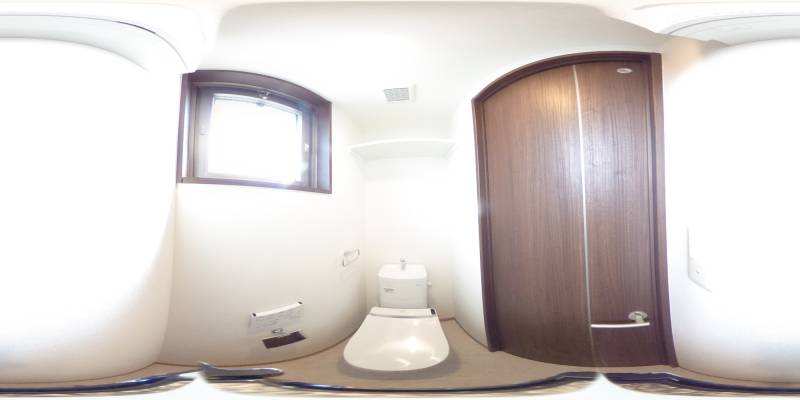 パノラマ画像トイレ