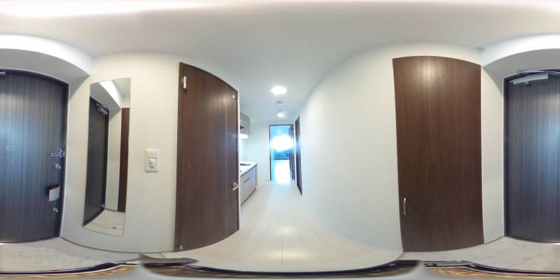 パノラマ画像玄関