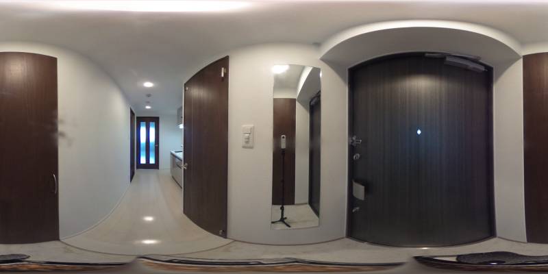 パノラマ画像玄関