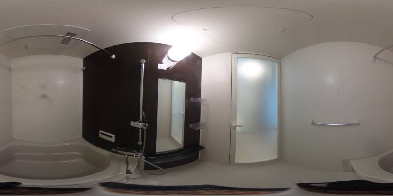 パノラマ画像バスルーム