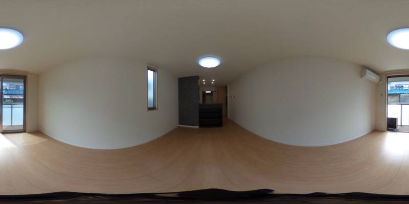 パノラマ画像リビング