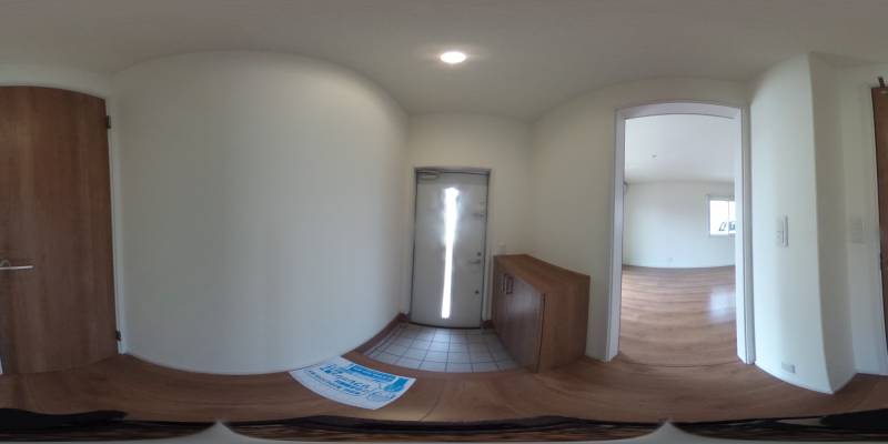 パノラマ画像玄関