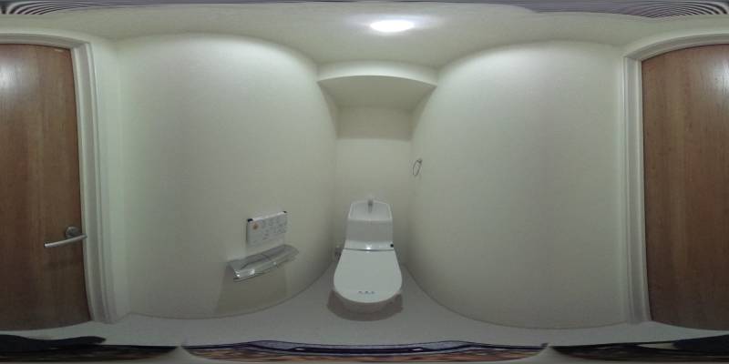 パノラマ画像トイレ