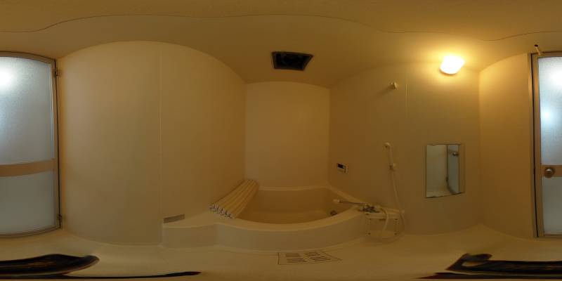 パノラマ画像バスルーム