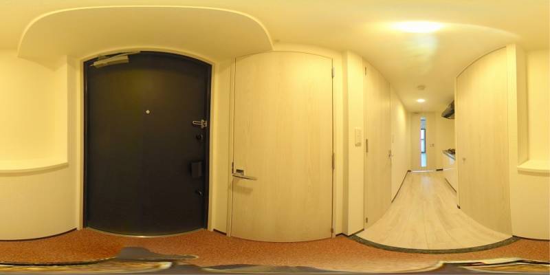 パノラマ画像玄関