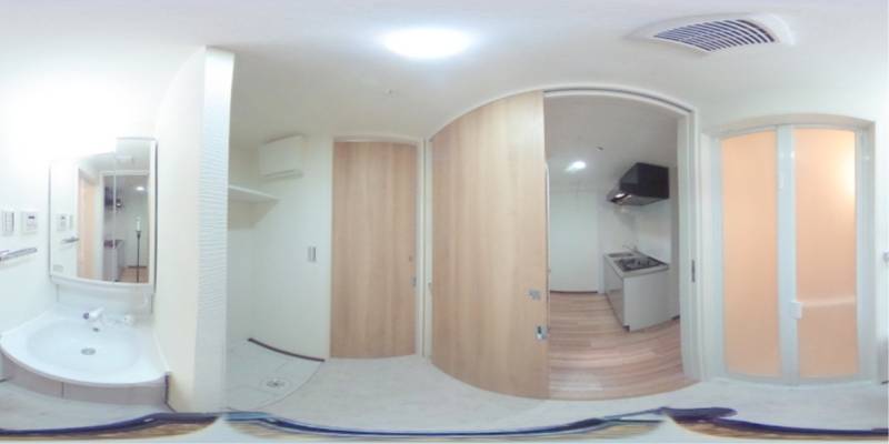 パノラマ画像洗面所