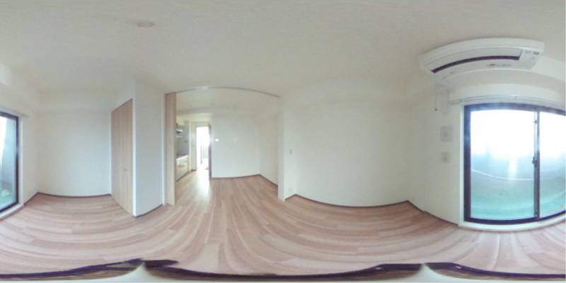 パノラマ画像洋室