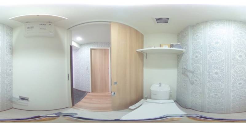 パノラマ画像トイレ