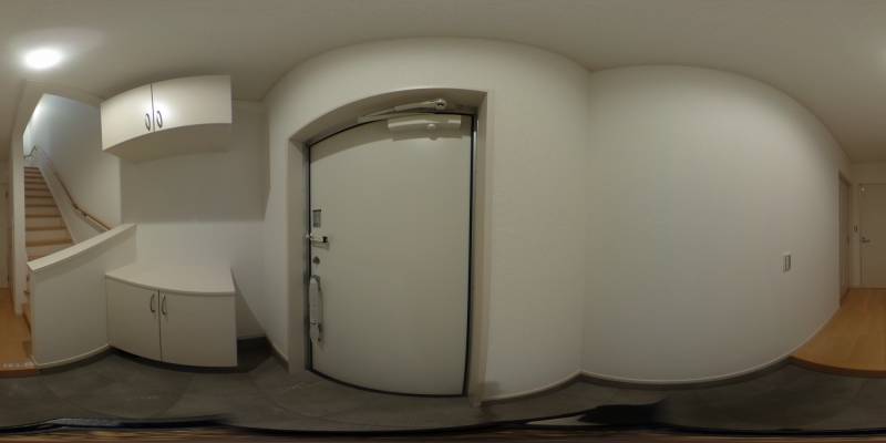 パノラマ画像玄関