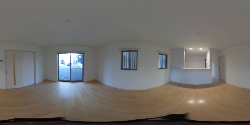 パノラマ画像リビング