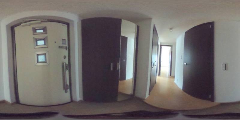 パノラマ画像玄関