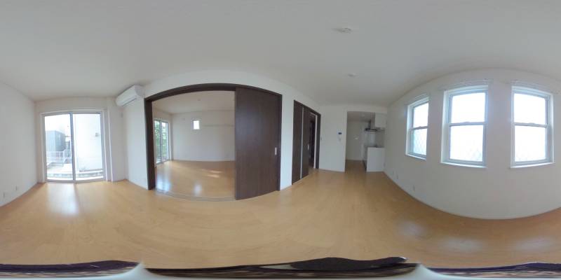 パノラマ画像洋室