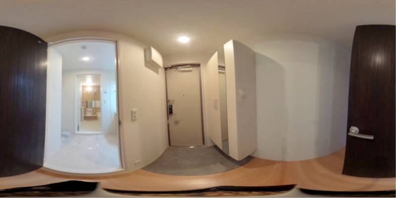 パノラマ画像玄関