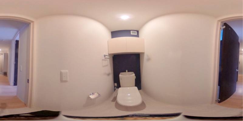 パノラマ画像トイレ